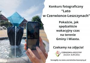 "Lato w Czerwionce-Leszczynach" - konkurs fotograf